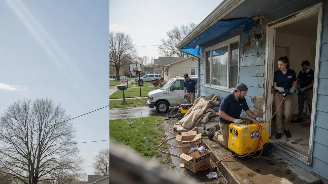Basement Flood Cleanup in Oelwein, IA near me